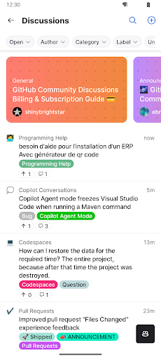GitHub screenshot
