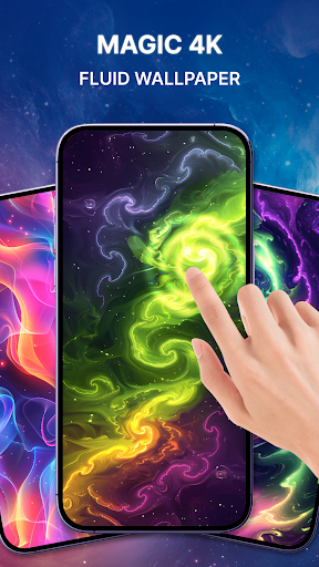 Magic Fluid: Live 4D wallpaper screenshot