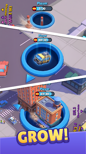 Hole.io screenshot