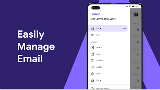 Email: Fast, Manage All Mails screenshot