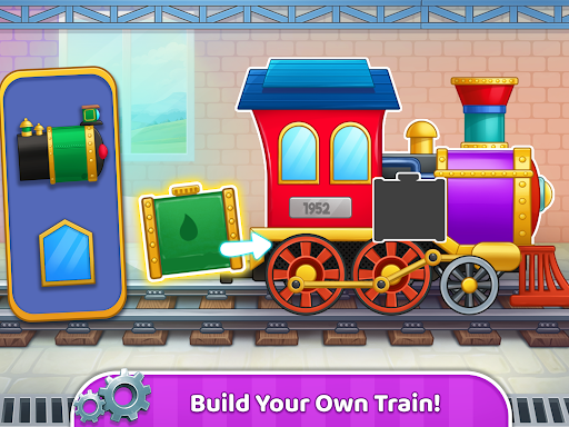 Train Station Game for Kids screenshot
