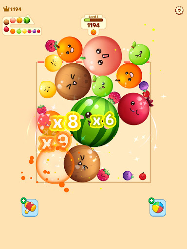 Fruit Merge-Juicy Melon Puzzle screenshot