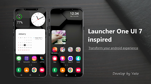 S26 Launcher One Ui inspired screenshot