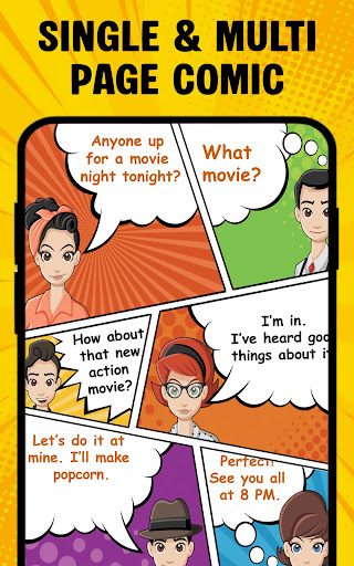 Cartoon Comic Strip Maker screenshot