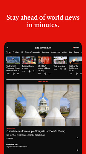The Economist - World News screenshot