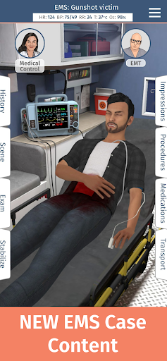 Full Code Medical Simulation screenshot