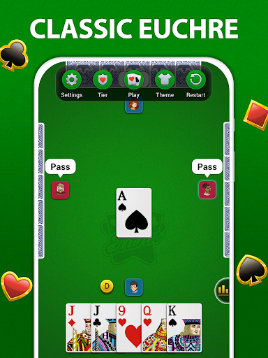 Euchre - Card Game Offline screenshot