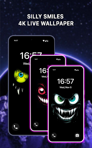 Silly Smile Live Wallpaper 4K screenshot