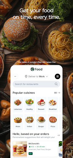 Careem: Taxi, Food & Delivery screenshot