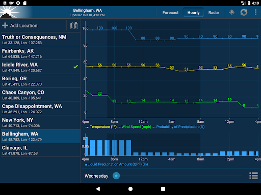 NOAA Weather Unofficial (Pro) screenshot