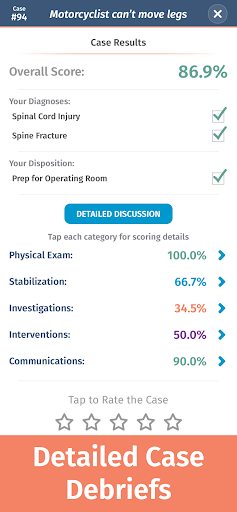 Full Code Medical Simulation screenshot
