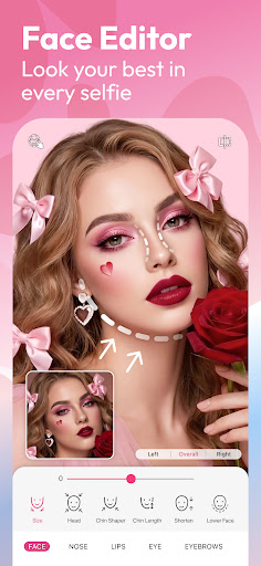 YouCam Makeup: Face Editor screenshot