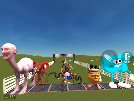Nextbots In Playground mod screenshot