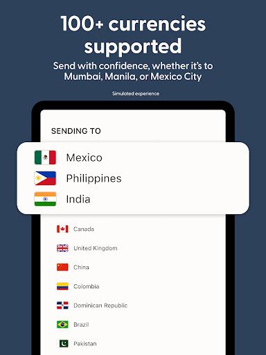 Remitly: Transfer money abroad screenshot