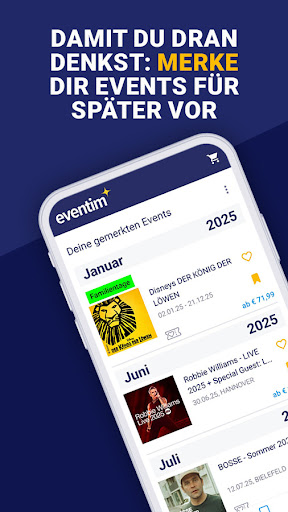 EVENTIM DE: Tickets for Events screenshot