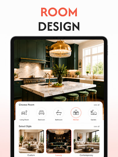 SnapHome: AI Interior Design screenshot