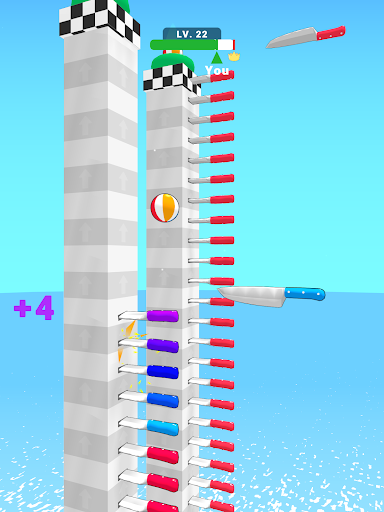 Ball Up: Knife Racing screenshot