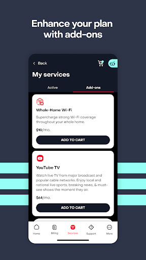 MyFrontier screenshot