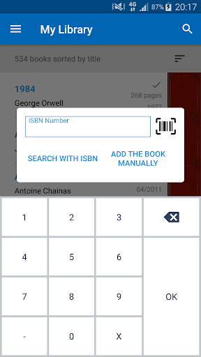 My Library screenshot
