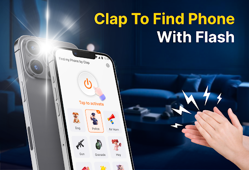 Find My Phone By Clap screenshot
