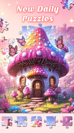 Whimsical House Jigsaw screenshot