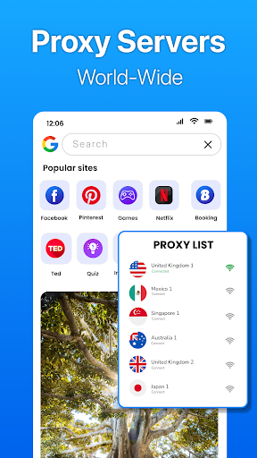 Video Downloader Proxy Browser screenshot