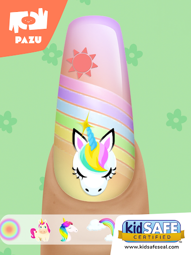 Girls Nail Salon - Kids Games screenshot