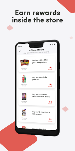 Fuel Rewards® program screenshot