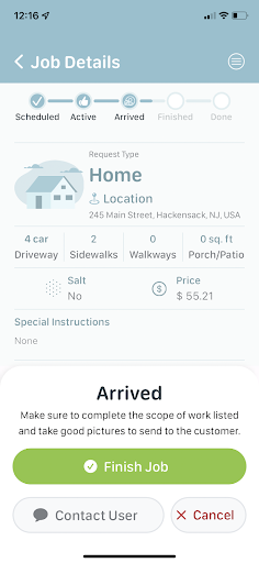 Shovler: Snow Removal OnDemand screenshot