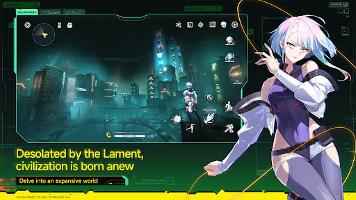 Wuthering Waves × Cyberpunk screenshot