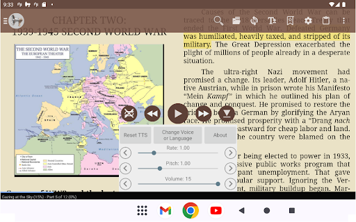 @Voice: Text to Speech Reader screenshot