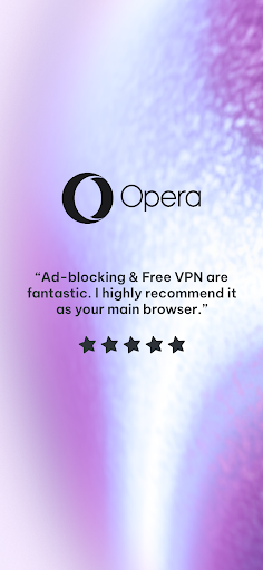 Opera: Private Web Browser screenshot