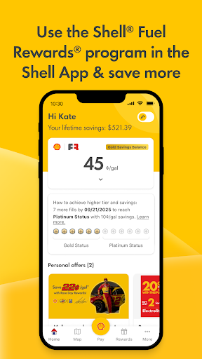 Shell: Fuel, Charge & More screenshot