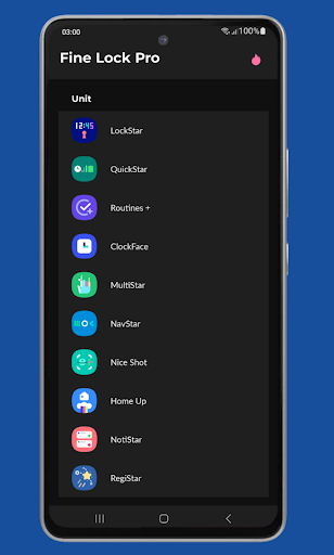 Fine Lock (only for Samsung) screenshot