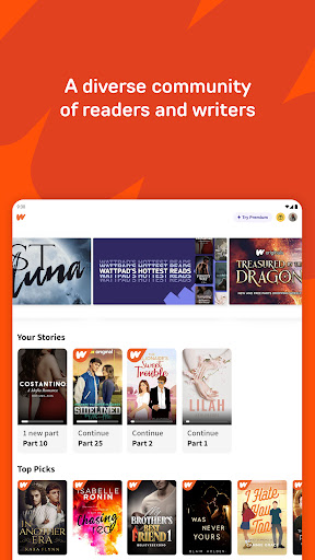 Wattpad - Read & Write Stories screenshot