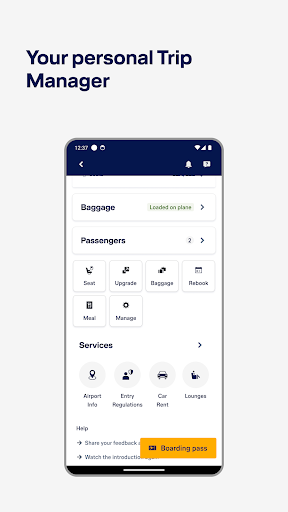 Lufthansa screenshot