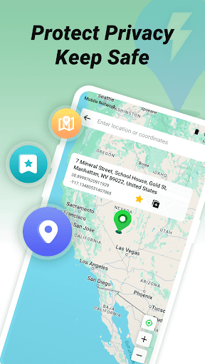 FlashGo: Fake GPS Location screenshot