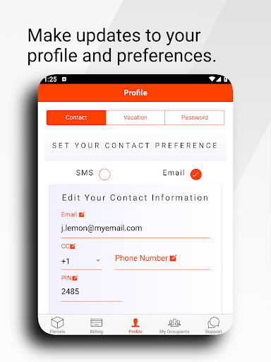 Parcel Pending screenshot