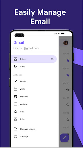 Email: Fast, Manage All Mails screenshot