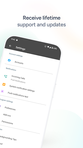 Groundwire: VoIP SIP Softphone screenshot