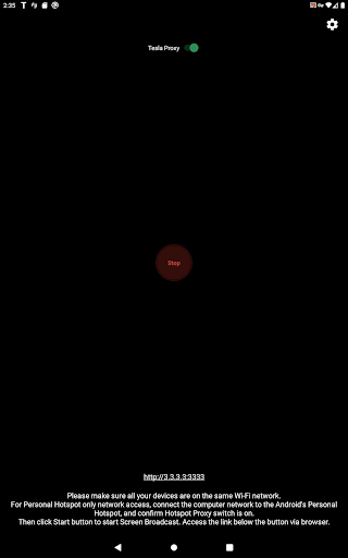 TeslaMirror screenshot