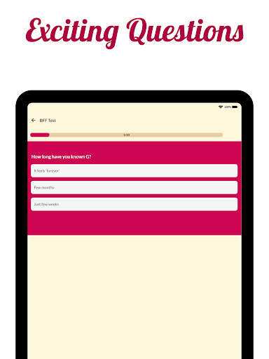 BFF Test: Quiz Your Friends screenshot