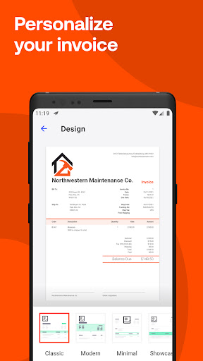 Invoice2go: Easy Invoice Maker screenshot