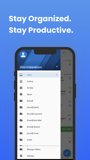 Inbox Homescreen screenshot