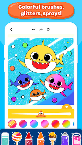 Baby Shark Coloring Book: Kids screenshot