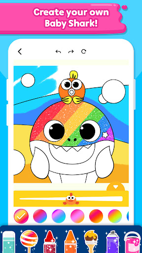 Baby Shark Coloring Book: Kids screenshot