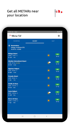 Metar-Taf - Visual decoder screenshot