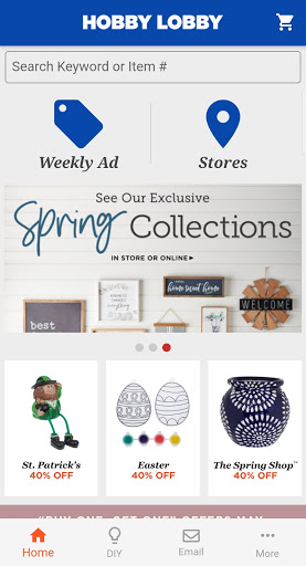 Hobby Lobby Stores screenshot