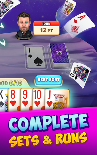 Gin Rummy Stars - Card Game screenshot