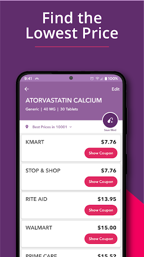 RxSaver – Prescription Coupons screenshot